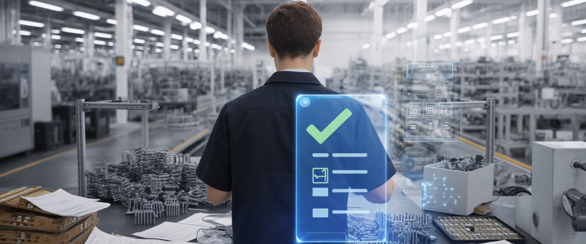 Digitale Arbeitsanweisung Werkerassistenzsystem