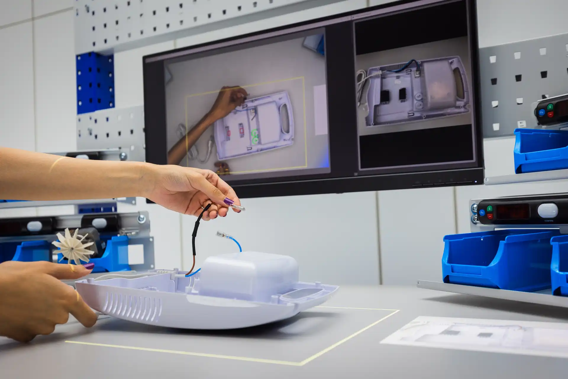 SK Assembly Intuitive Schritt-für-Schritt Werkerführung